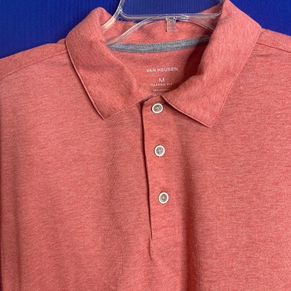 Van Heusen Men's Collar Shirt - Size Medium EUC - Picture 2 of 3